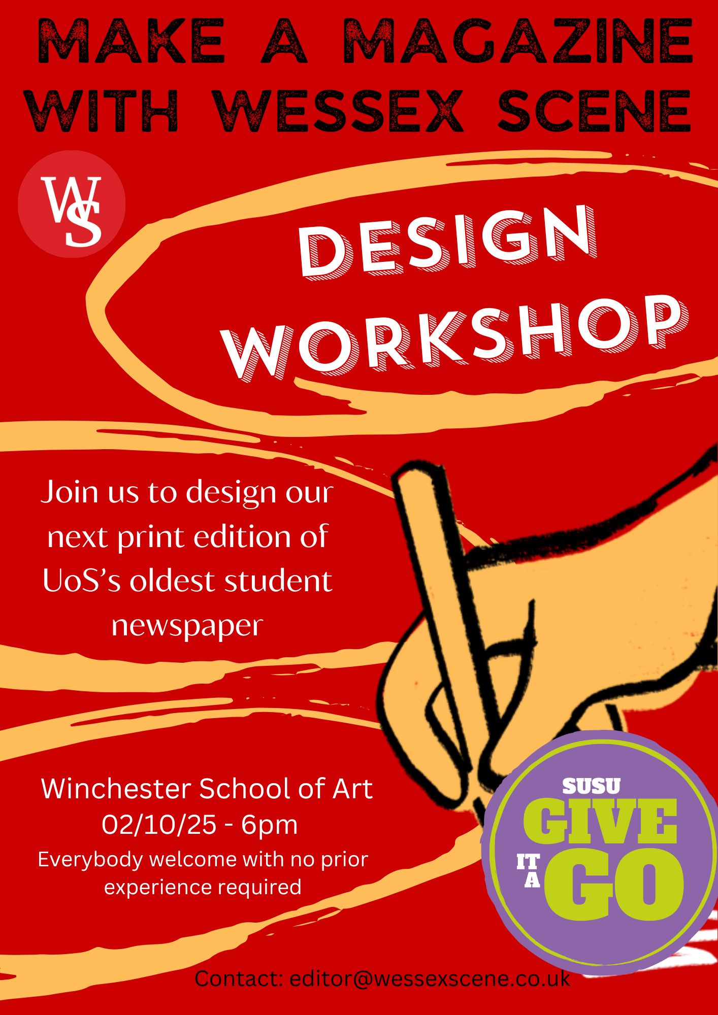 Give It A Go: Make a Magazine with Wessex Scene: Design Workshop